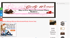 Desktop Screenshot of godlywoman.co